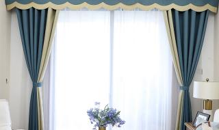 飘窗窗帘效果图
